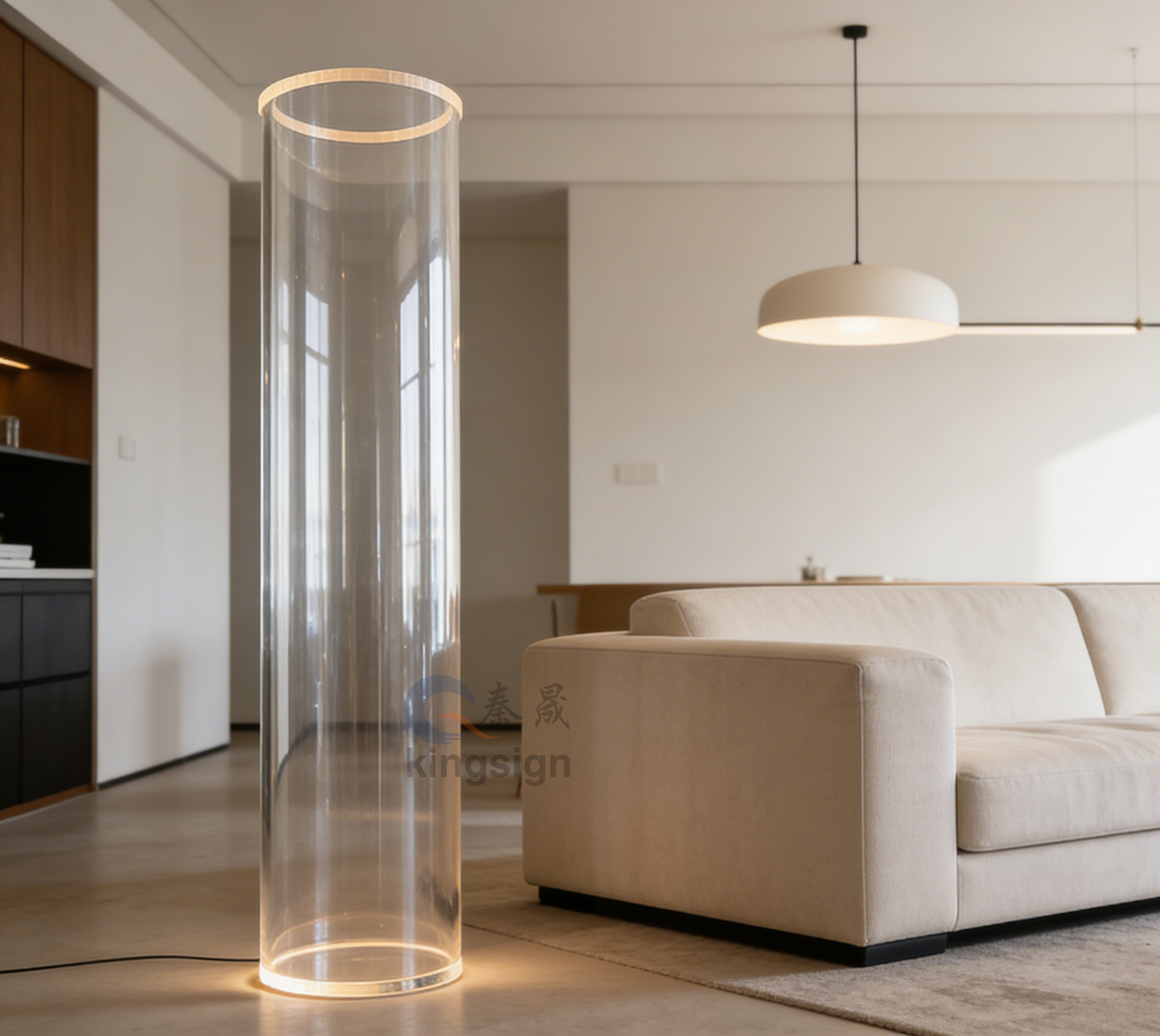 Kingsign акрилни тръби за глобални промишлени и дизайнерски решения